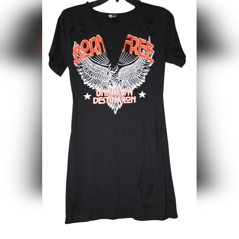 Windsor Black Graphic Mini Dress
